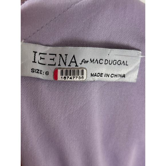 B47 Mac Duggal Sequined Ruched One Shoulder Gown Dress 6 Sparkly Y2K Glam - Picture 12 of 12